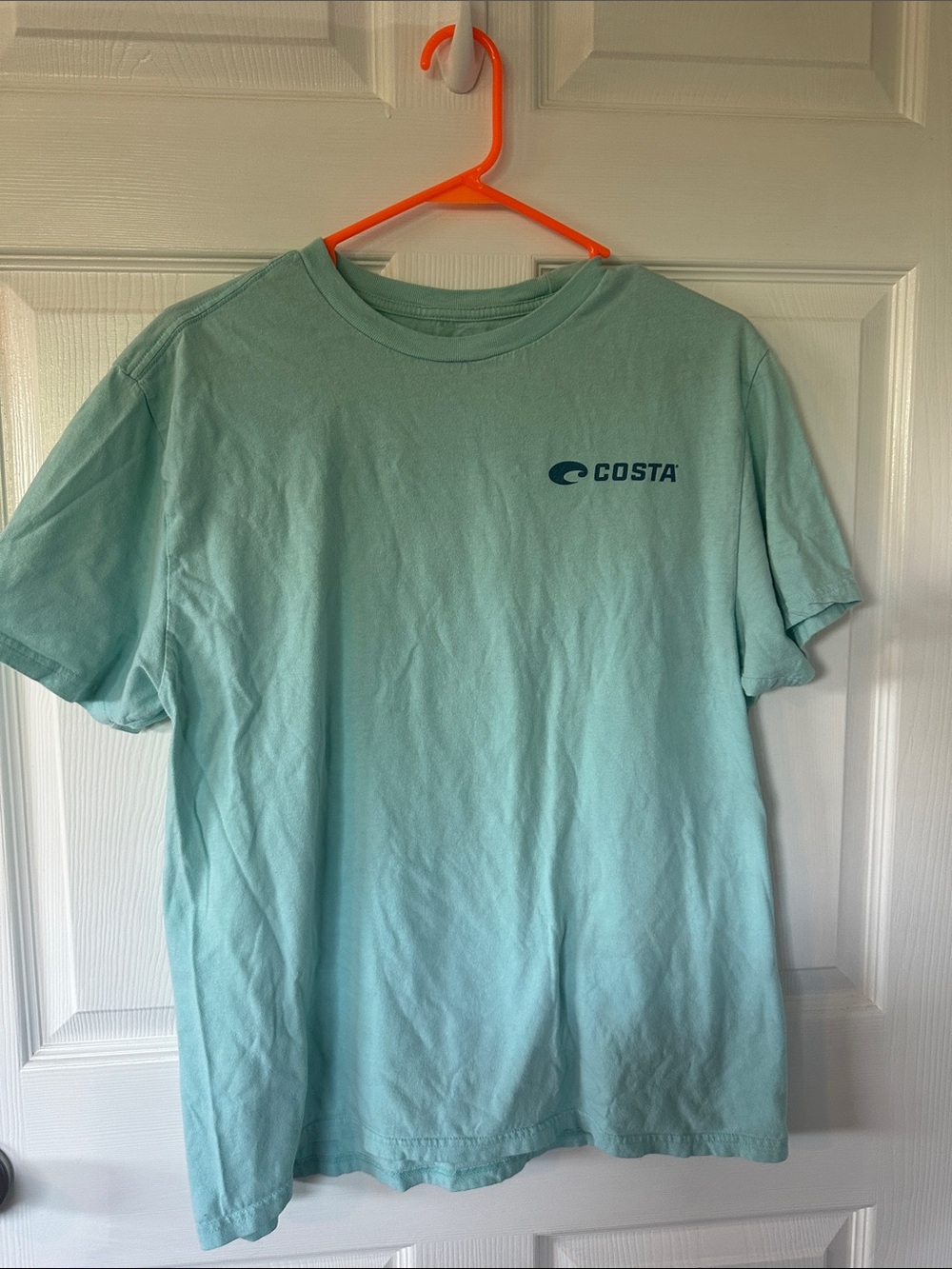 Costa Short Sleeve Crewneck T‑Shirt in Seafoam